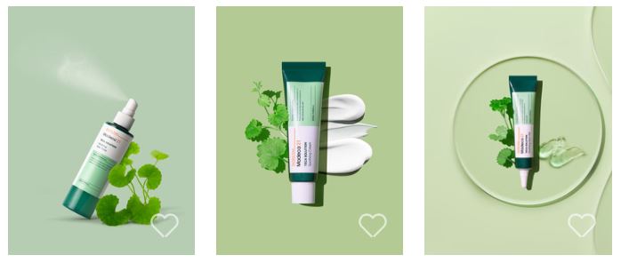 affordable skincare products at Daiso